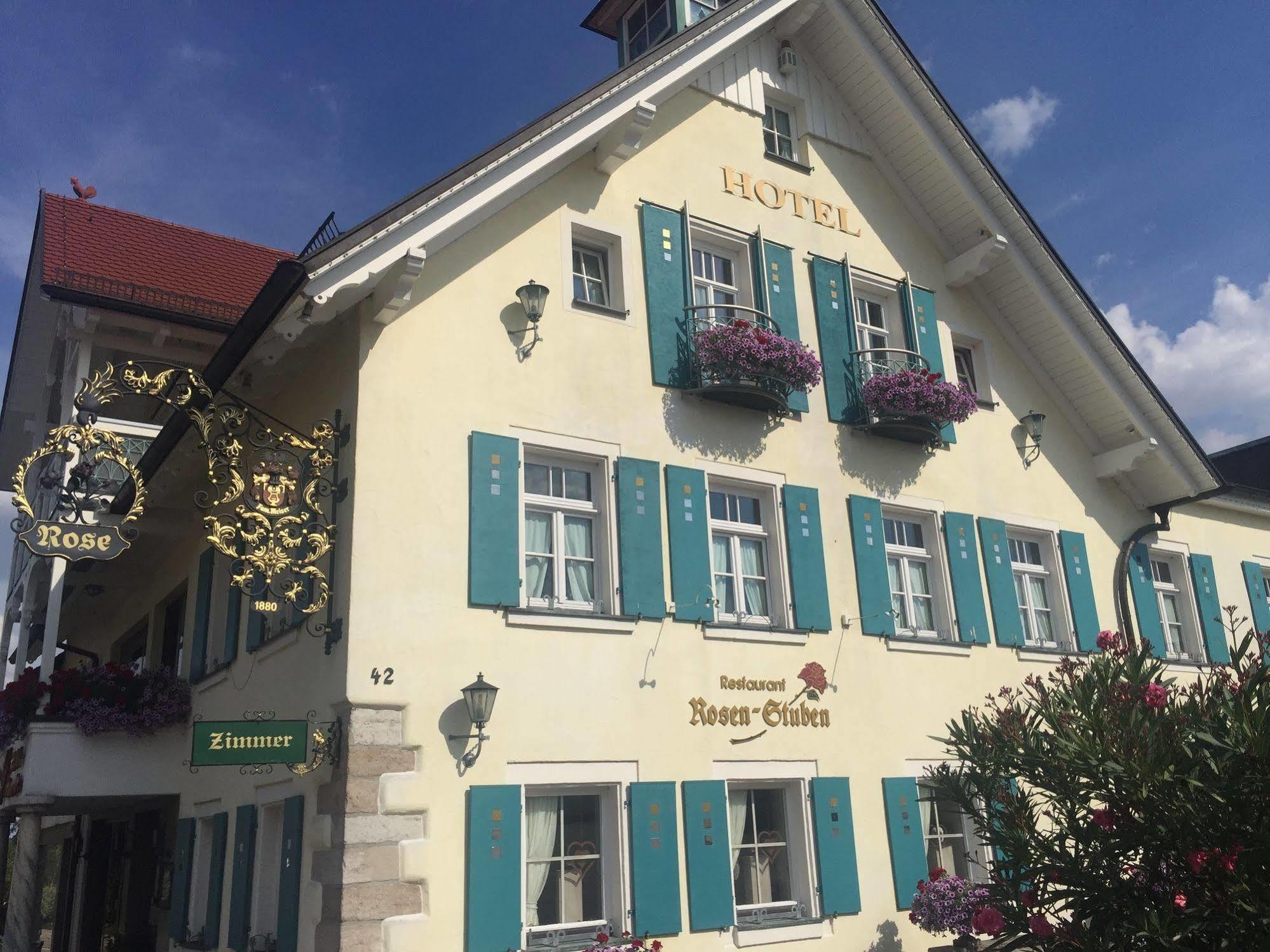 Meiser Rosenstuben Hotel Fichtenau Buitenkant foto